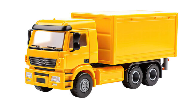 toy truck , Isolated on transparent Background