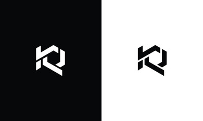 Letter KQ Logo, kq logo icon vector for business