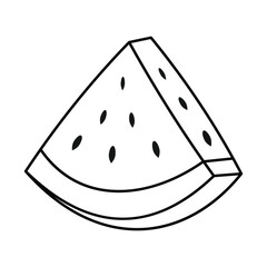 Watermelon fruit for healthy food for body. Symbol of Palestine state. 