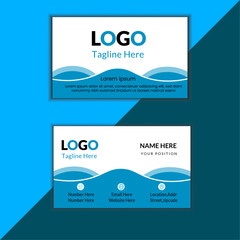 Clean and modern business card 