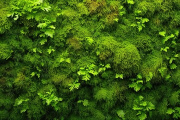 Fototapeta premium Lush Green Moss Texture, Nature Background