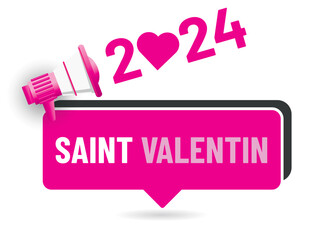 Journée de la saint-valentin le 14 février 2024