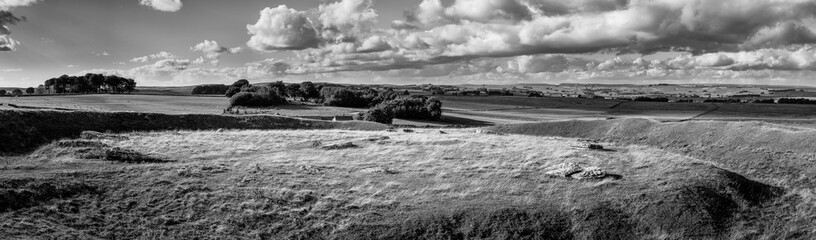 Arbor Low Stone Circle b&w