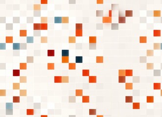 Fototapeta premium Graphic pattern of geometric shapes - seamless pattern. Abstract background for presentations.