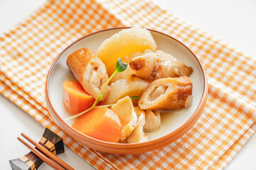 ちくわと根菜の煮物