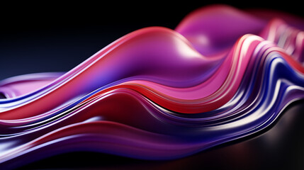 abstract colorful glowing wavy perspective with fractals and curves background 16:9 widescreen wallpapers