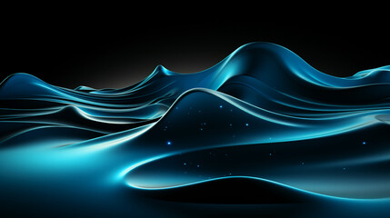 abstract colorful glowing wavy perspective with fractals and curves background 16:9 widescreen wallpapers