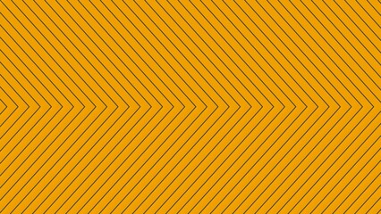  Abstract orange right arrow line illustration. White background 4k illustration.