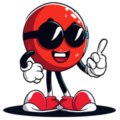 Smiling with glasses