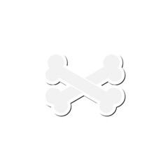  Bones icon isolated on transparent background