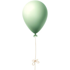 green balloon