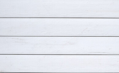 White painted wooden texture or background