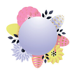 happy easter illustration