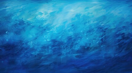 Fototapeta na wymiar Sapphire Ocean Depths: Serene Ocean Depths in Deep Blue, Teal Hues with Subtle Highlights Suggesting Water Movement