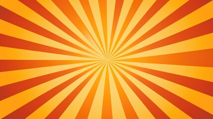 Sunburst Rays: Dynamic Radiating Lines in Sunburst Pattern, Emanating Energy and Warmth from a Single Point