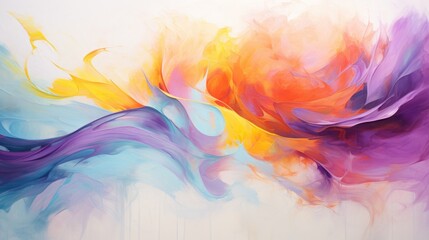 Artistic Impulse: A Canvas of Expressive Colors