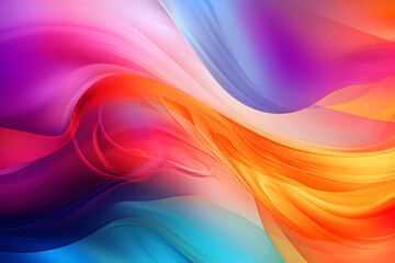 Vibrant Liquid Color Flow for Mobile Screen Generative AI,