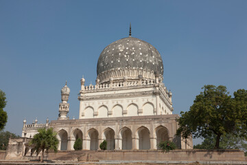 Fototapeta na wymiar India Hyderabad city view on a sunny winter day