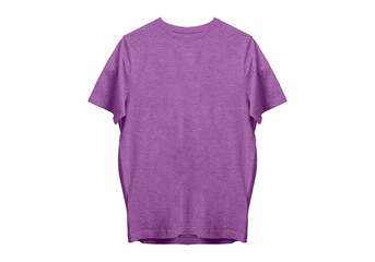 Men's Regular-Fit Crew Neck Cotton T-Shirt Mockup, Round Neck Shirt