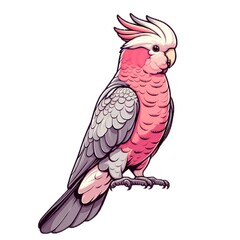 Eolophus roseicapilla・モモイロインコ