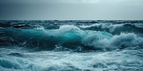 Obraz premium Crashing Ocean Waves