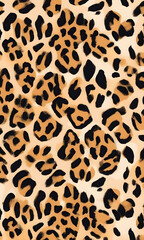 Fototapeta premium Leopard Print Colors Pattern Animal Printing Colorful Vector Style Background Graphic Wall Art Design