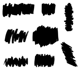 set of vector brush collecton