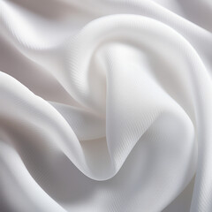 close up white technical fabric created with Generative Ai