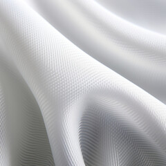 close up white technical fabric created with Generative Ai