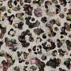 Animalistic art pattern. It includes a combination of shapes and textures inspired by animal skin. Print for women textiles, notebook covers, furniture upholstery, print for sportwear.