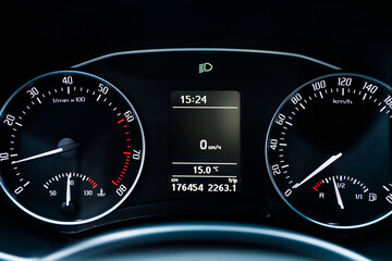Fototapeta premium automotive electronics