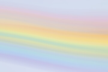 Vibrant Rainbow Waves in a Colorful Abstract Motion Background with Bright Lines and Pastel...