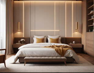 Transform your bedroom into a serene sanctuary with our curated ideas for bedroom interiors. Explore a harmonious blend of comfort and style as we guide you through creative design elements to enhance