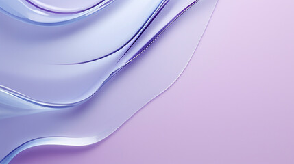Abstract background with smooth lines in purple and lilac colors