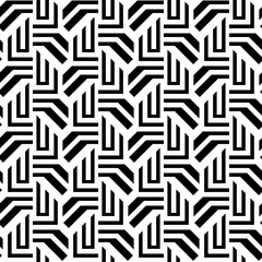 Seamless models. Modern stylish texture. Monochrome, simple. Vector.