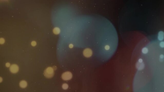 Crafted Video Backdrop with Textured Aesthetic, Grain, Dust Particles, and Subtle Lens Flare