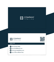 A creative and minimalist professional Business Card Design Template - Print Ready
