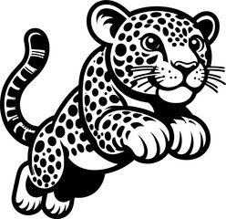 Jumpy Jaguar Cartoon icon 1