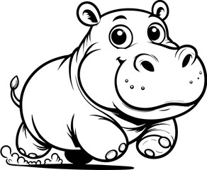 Hoppity Hippo Cartoon icon 11