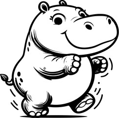 Hoppity Hippo Cartoon icon 10