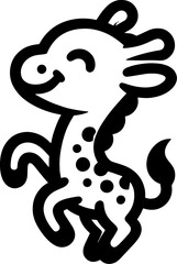 Giddy Giraffe Cartoon icon