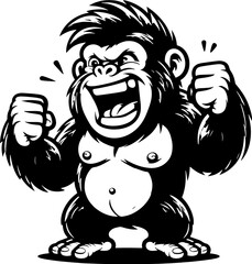 Giddy Gorilla Cartoon icon 3