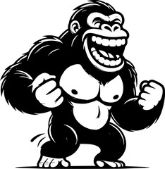 Giddy Gorilla Cartoon icon 2