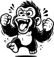 Giddy Gorilla Cartoon icon 8