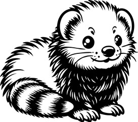 Fluffy Ferret Cartoon icon 8