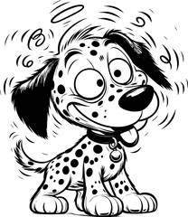 Dizzy Dalmatian Cartoon icon 7