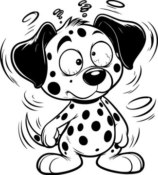 Dizzy Dalmatian Cartoon icon 6