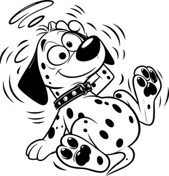 Dizzy Dalmatian Cartoon icon 2