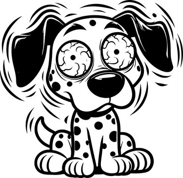 Dizzy Dalmatian Cartoon icon 9