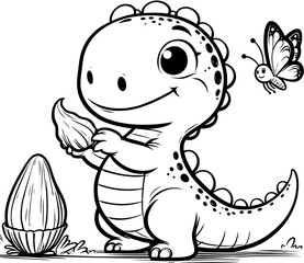 Dilly Dinosaur Cartoon icon 5